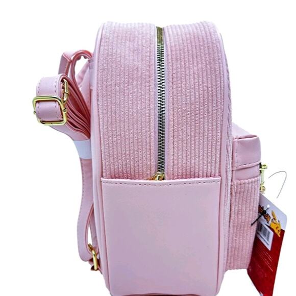 Pokemon 11" Mini Backpack - Pink Corduroy Eevee New With Tags NWT - Picture 3 of 7